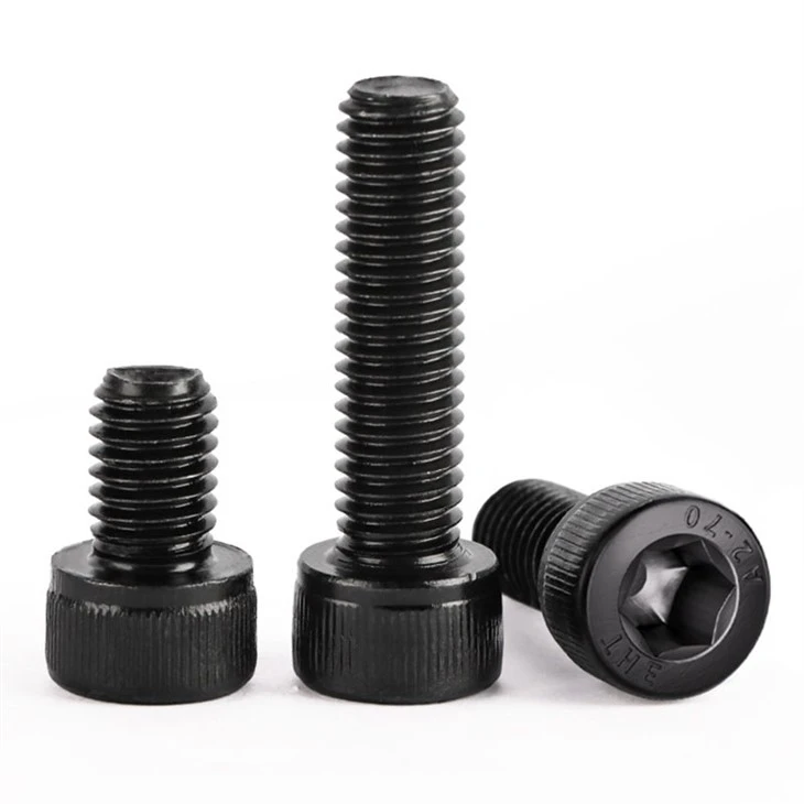 8-32 Carbon Steel Black Oxide Cup Head Screw