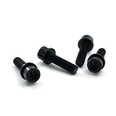 Feidhmeanna lárnacha M6 Zinc - Scriúnna Teaglaim Alloy Nicil