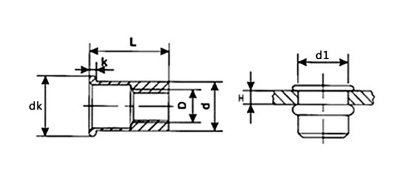 aluminum rivet nut 1